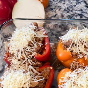 Low Carb Stuffed Bell Peppers